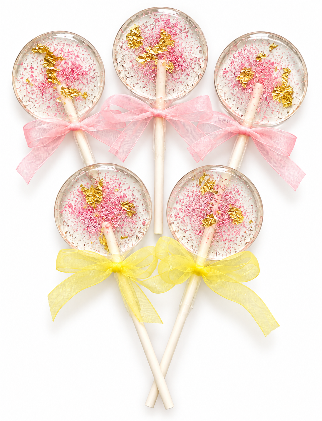 Or & Sucre Rose étincelant